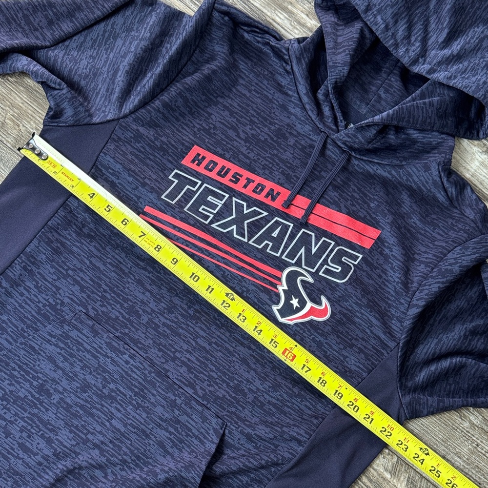 NFL Houston Texans Navy Men Hoodie, Medium - Picture 9 of 10